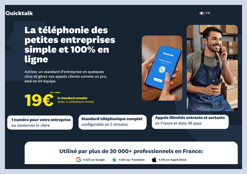 standard entreprise quicktalk